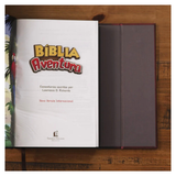 Bíblia Aventura Para Crianças - NVI - Leitura Perfeita - Capa Dura Leão com Fechamento em Imã