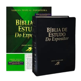 Bíblia De Estudo Do Expositor - Letra Normal - NVTE - Capa Preta