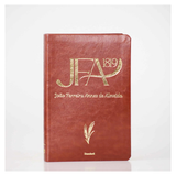 Bíblia JFA 1819 - Standard - Letra Grande - Capa Luxo Marrom