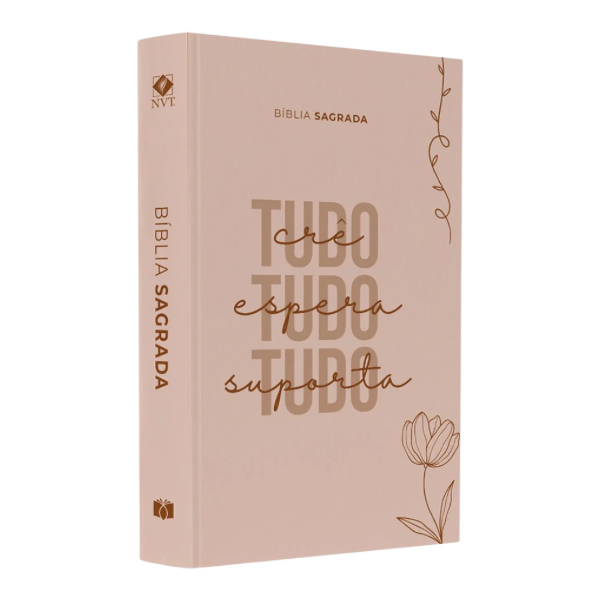 Bíblia Sagrada Slim Tudo Crê - NVT - Capa Dura