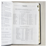 Bíblia Thompson - Letra Grande - Capa Luxo Preta C/ Índice