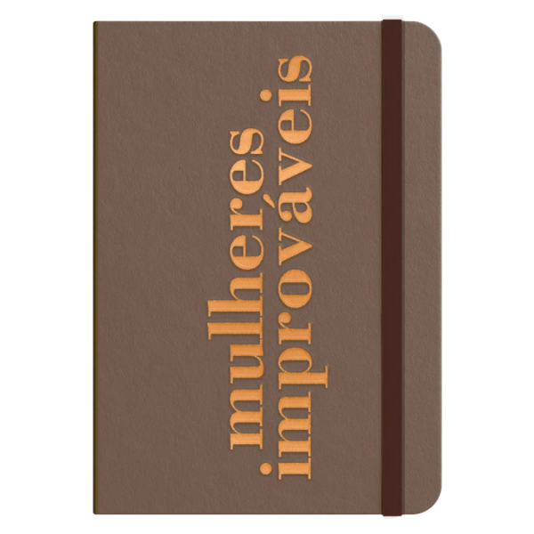 Moleskine - Mulheres Improváveis - Bronze - Viviane Martinello