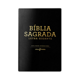 Bíblia Leitura Perfeita NVI - Letra Gigante -  Capa Couro Soft Preta