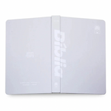 Bíblia Jesus Copy Sticker - NVI - Letra Normal - Capa Dura Off-White (acompanha autocolantes)