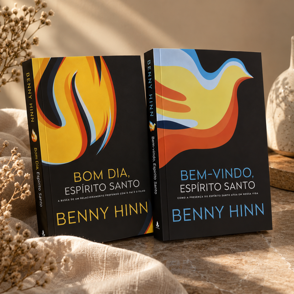 Kit Bom Dia, Espírito Santo + Bem-Vindo, Espírito Santo - Benny Hinn
