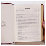 Bíblia Judaica Completa - Letra Normal - Capa Luxo Vermelha
