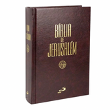 Bíblia De Jerusalém - Vinho - Capa Dura