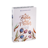 A Bíblia da Mulher (Nova edição) - Letra Grande - NAA - Capa Luxo Branca
