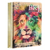 Bíblia King James 1611 Lion Colors - BKJ - Letra Normal - Capa Dura Espiral Com Espaço Para Anotações