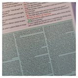 Bíblia de Estudo Bicolor - KJA - Letra Grande - Capa Dura Preta e Marrom