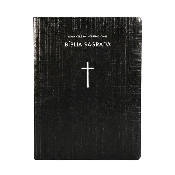 Bíblia Sagrada de Bolso - NVI - Capa Brochura Cruz Preta
