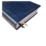 Bíblia de Estudo MacArthur  - NVI - Letra Normal - Capa Luxo Azul