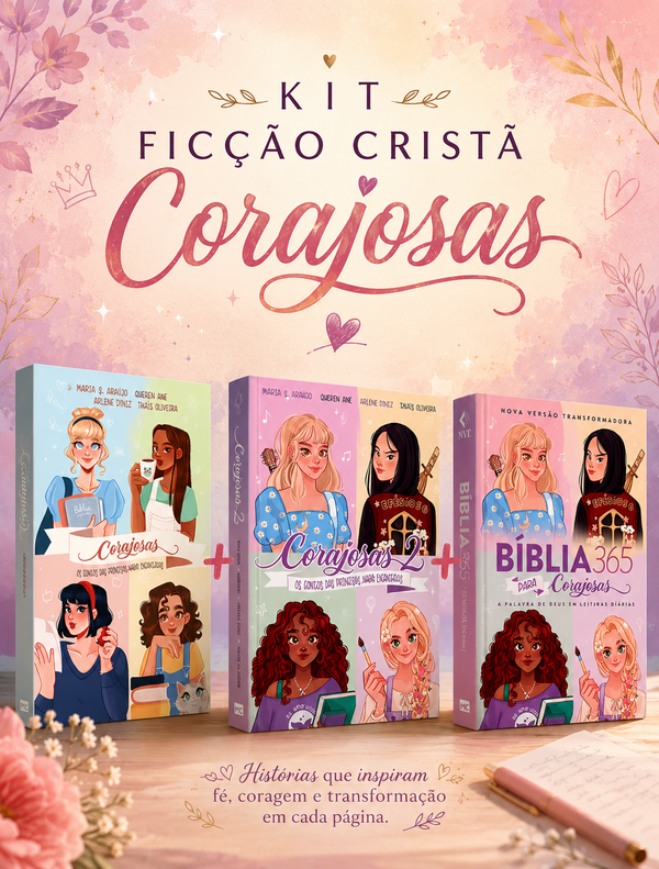 Kit Ficção Cristã - Corajosas