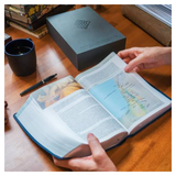 Bíblia de Estudo Thomas Nelson - NVI - Letra Normal - Capa Luxo Azul