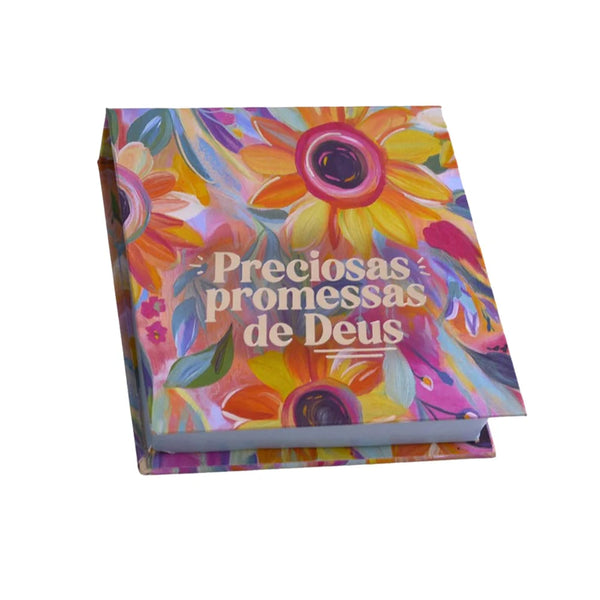 Preciosas Promessas De Deus - Caixinha De Promesas - Girassol
