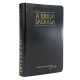 Bíblia Sagrada - ACF - Letra Super Legível - Capa PU Luxo Preta