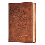 Bíblia Bilíngue - Português E Inglês - NVI - Leitura Perfeita - Capa Couro-Soft Caramelo