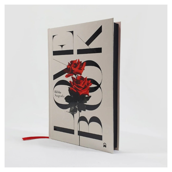 Bíblia Love Book Rosa Jesus Copy - NAA - Letra Normal - Capa Dura