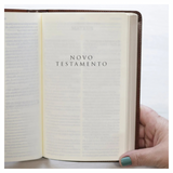 Bíblia Sagrada - ACF - Letra Grande - Couro Soft Marrom