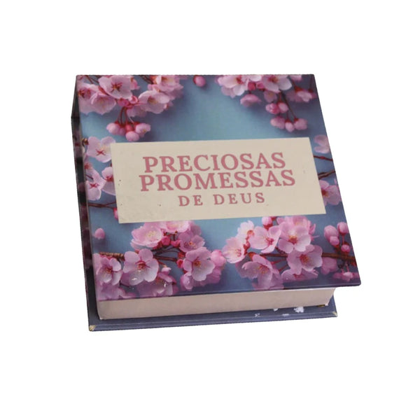 Preciosas Promessas De Deus - Caixinha De Promesas - Cerejeira
