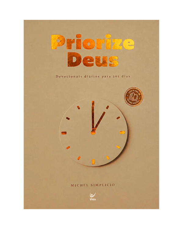 [PRÉ-VENDA] Devocional Priorize Deus 2027 - Michel Simplicio