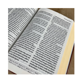 Bíblia King James 1611 - Letra Ultra gigante - Capa Luxo Marrom