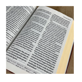 Bíblia King James 1611 - Letra Ultragigante - Capa Luxo Marrom