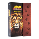 Bíblia Aventura Para Crianças - NVI - Leitura Perfeita - Capa Dura Leão com Fechamento em Imã