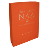 Bíblia De Estudo Lírica - NAA - Letra Normal - Capa Flexível Linho