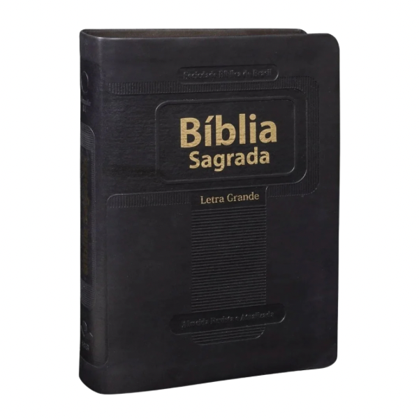 Bíblia Sagrada - Letra Grande - ARA - Tamanho Pequeno - Capa Preta