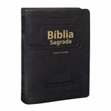 Bíblia Sagrada - Letra Grande - ARA - Tamanho Pequeno - Capa Preta