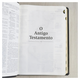 Bíblia Thompson - Letra Grande - Capa Luxo Preta C/ Índice