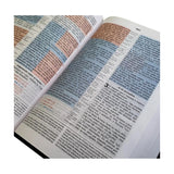 Bíblia Jeffrey - BKJ 1611 - Estudos Proféticos - Capa Luxo Preta/Azul - Letra Normal