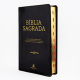 Bíblia Sagrada NVI - Leitura Perfeita - Luxo Preta C/  Índice