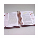 Bíblia Ilustrada Anote Rosa Brilhante - NVT - Letra Normal - Capa Dura Espiral