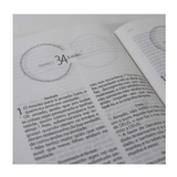 Bíblia de Estudo Textual - Letra Gigante - Capa Marrom Luxo