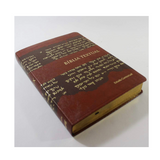 Bíblia de Estudo Textual - Letra Gigante - Capa Marrom Luxo