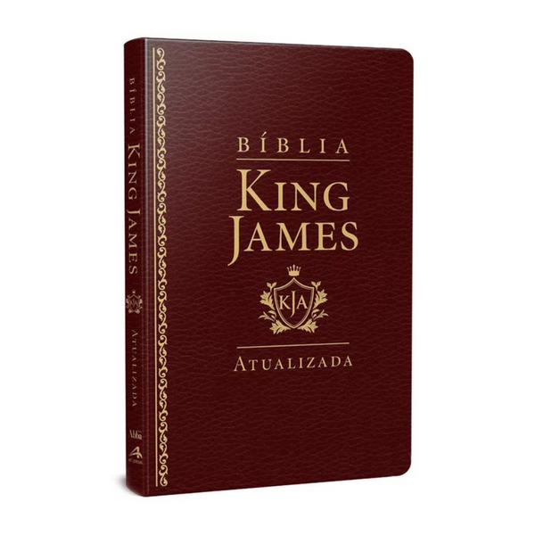 Bíblia King James Atualizada Slim - KJA - Vinho