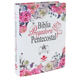 Bíblia da Pregadora Pentecostal - ARC - Capa Couro Ilustrada - Tamanho Grande
