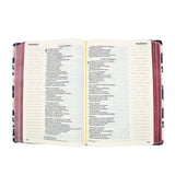 Bíblia Sagrada com Espaço para Anotações - Letra Grande - NVI - Capa Soft Touch Rosas