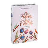 A Bíblia da Mulher (Nova edição) - Letra Grande - NAA - Capa Luxo Branca