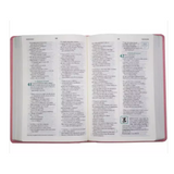 Bíblia do Discípulo - NVI - Letra Normal - Luxo Rosa